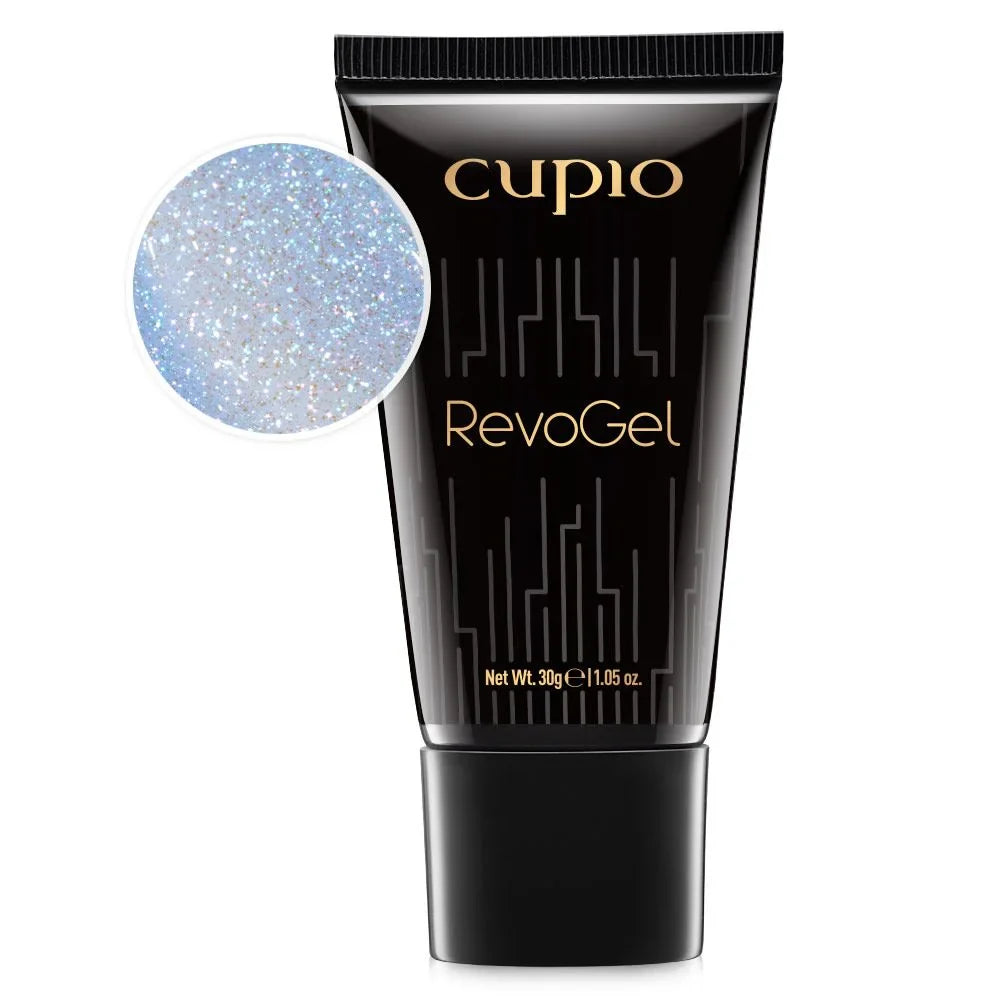 Acrygel Cupio RevoGel - SKY BLUE SPARKLE 30g