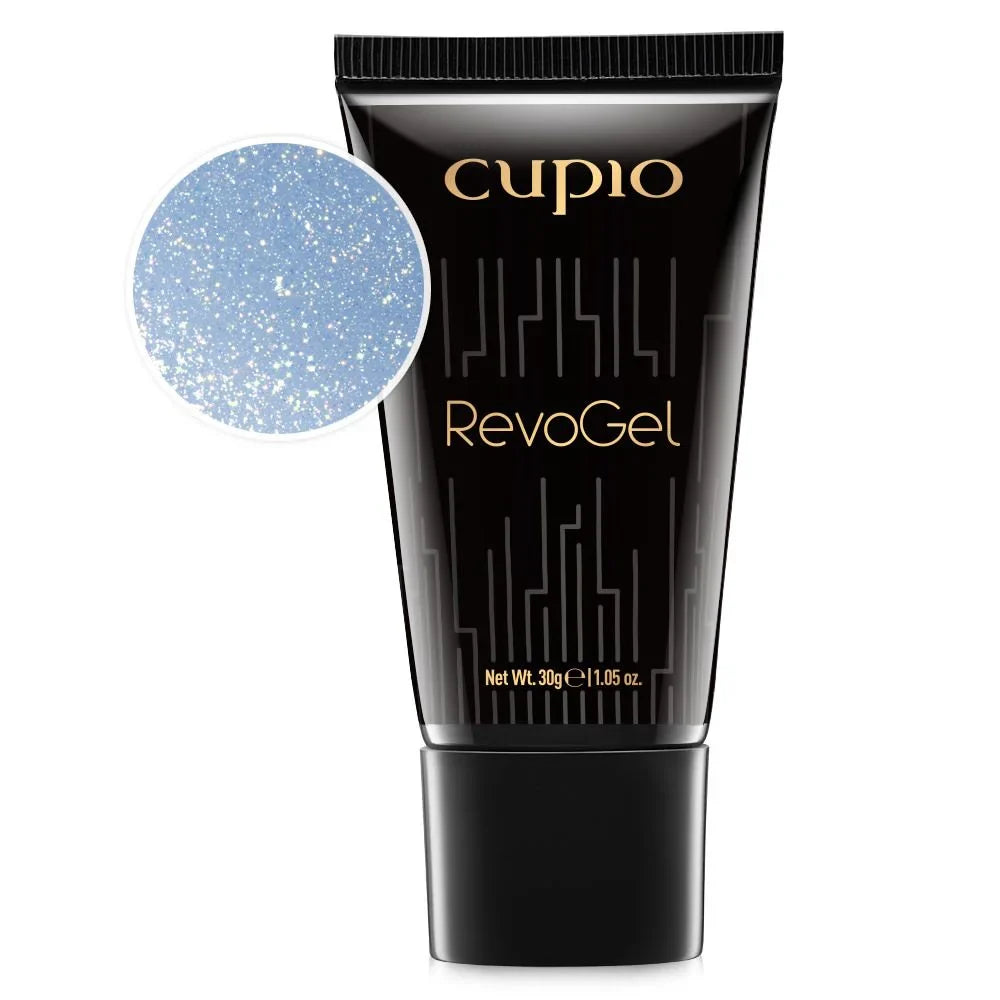 Acrygel Cupio RevoGel - STEEL SPARKLE GOLD 30g