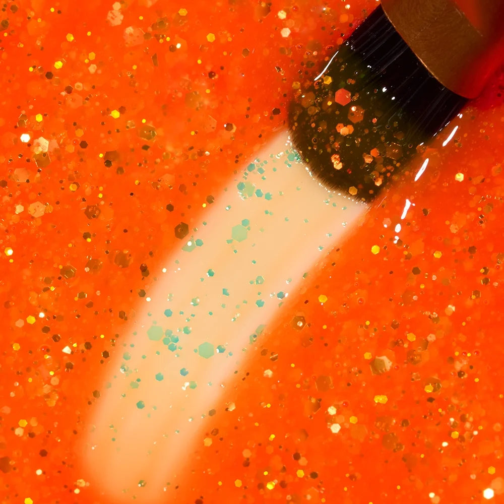 Builder Gel Cupio Glitter Neon - MORNING MIMOSA 15ml