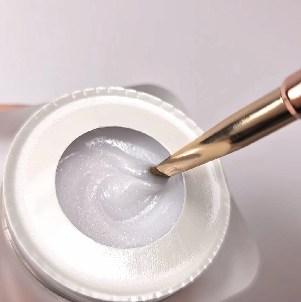 Builder Gel Cupio Make-Up Fiber - SPARKLE IVORY 15ml