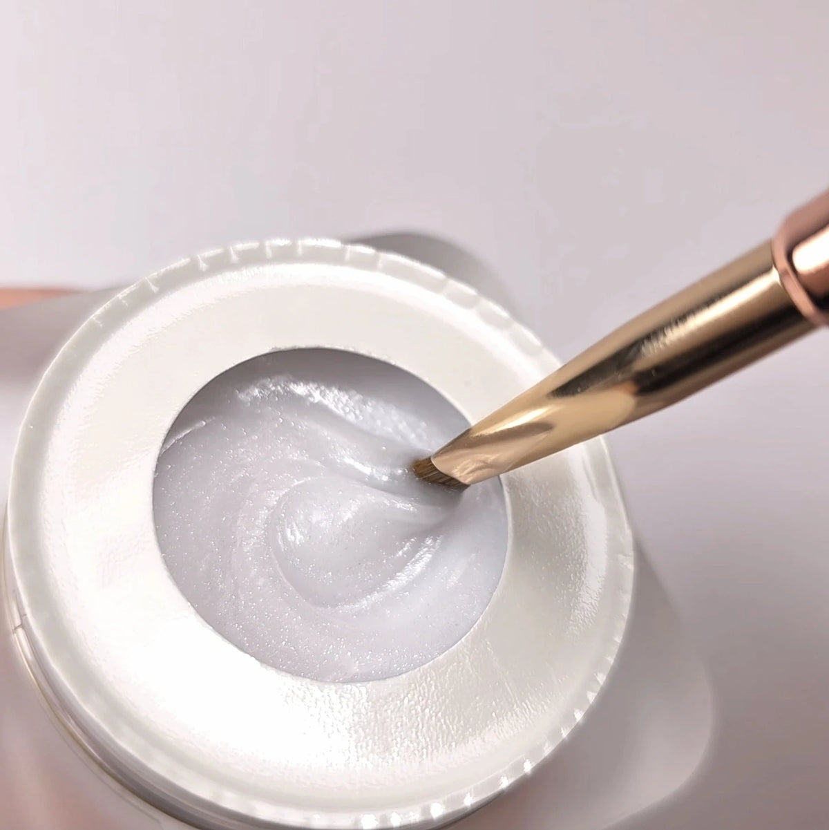 Builder Gel Cupio Make-Up Fiber - SPARKLE IVORY 15ml