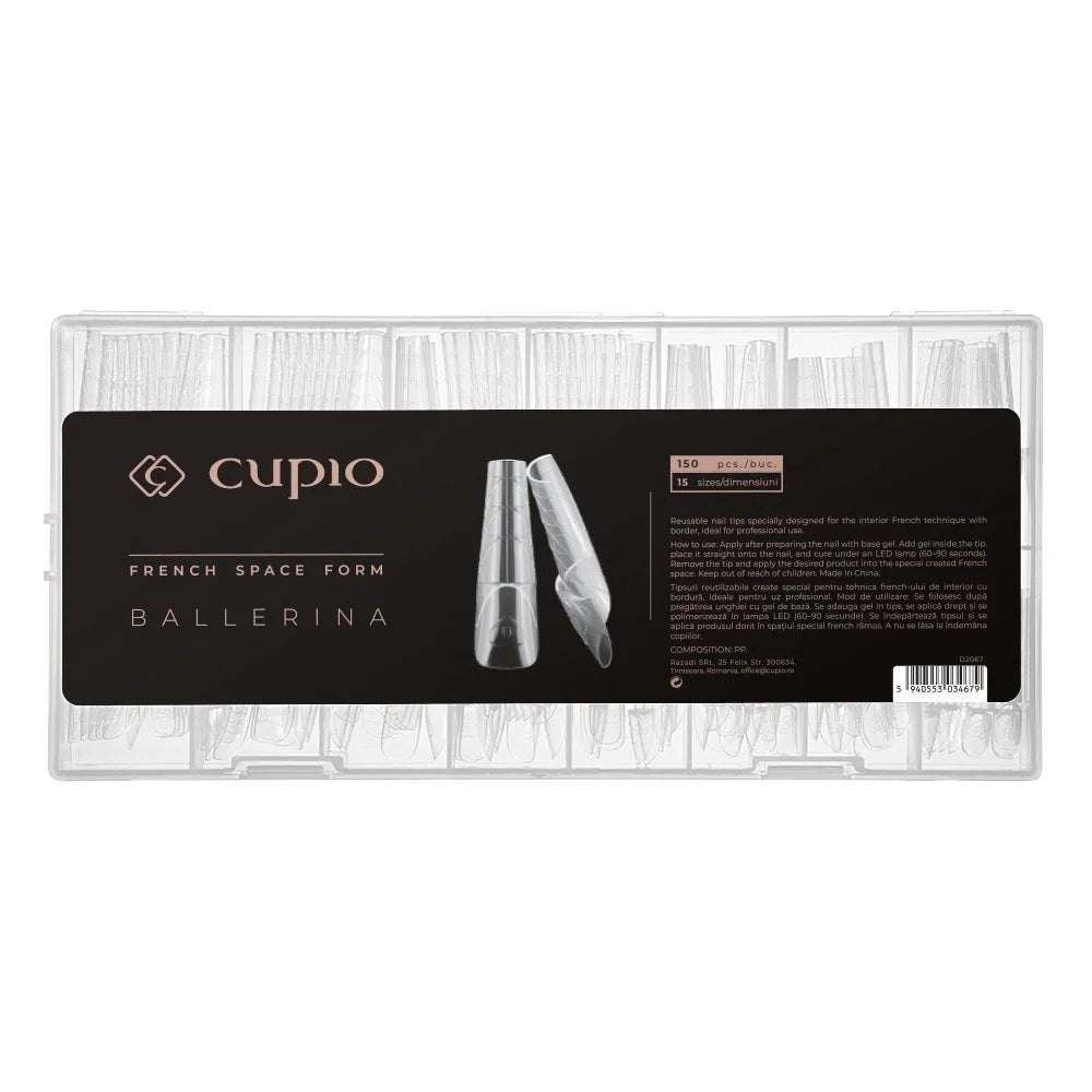 Tips Reutilizables Cupio Dual Sandwich Form - BALLERINA 150uds