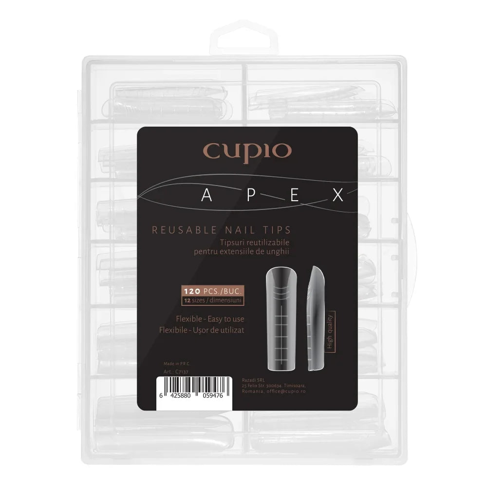 Tips reutilizables Dual System Cupio - APEX 50% 120PCS