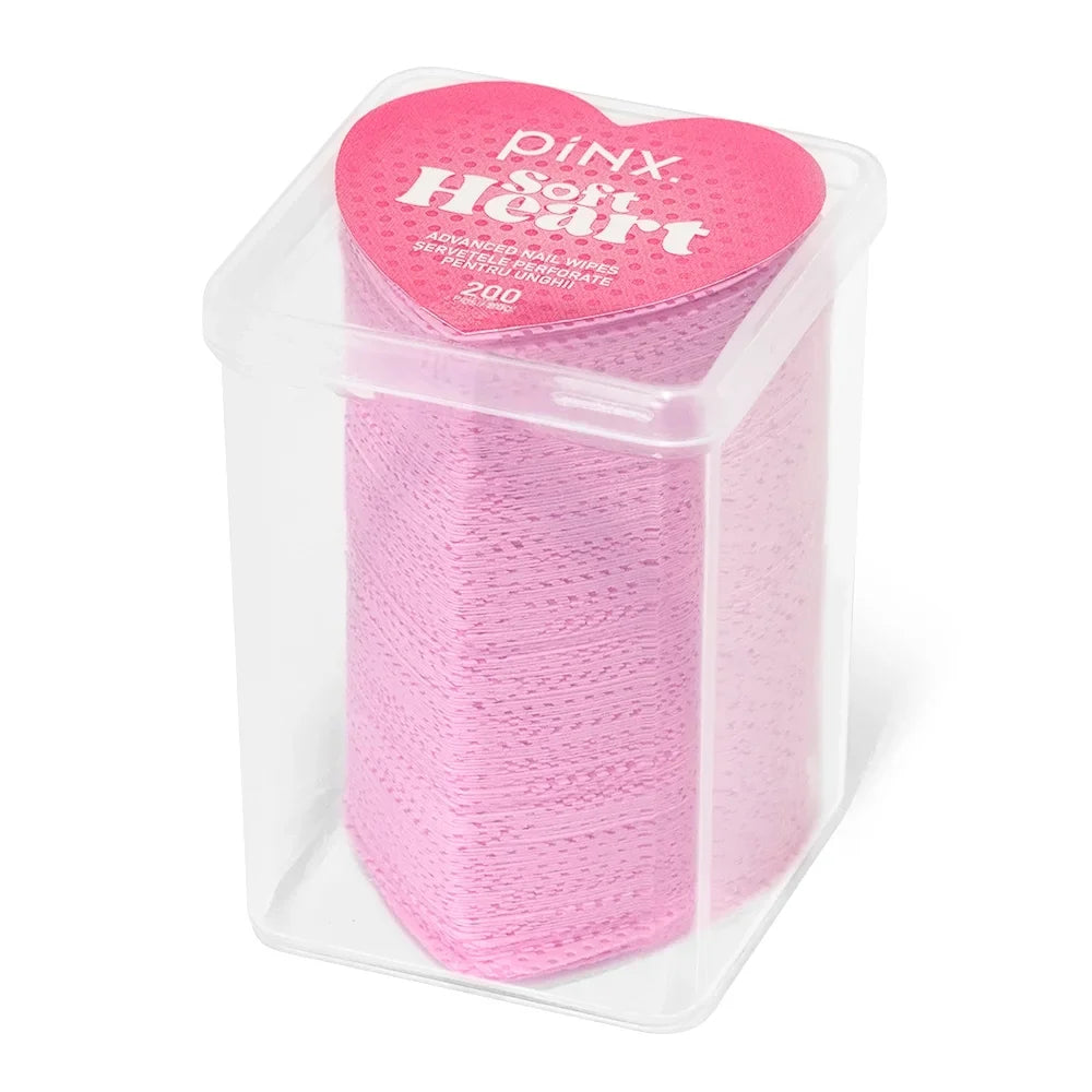 Toallitas perforadas para unas pinx. - Soft Heart 250uds